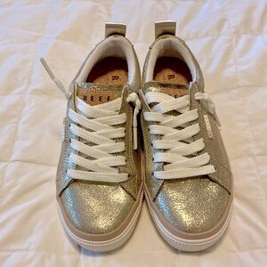 REEF Gold Shimmer Sneakers